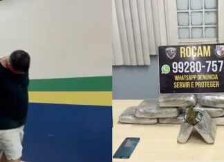 Homem é preso com 10 tabletes de maconha dentro de carro na zona Norte de Manaus