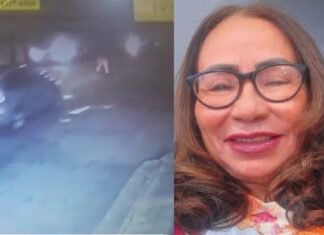 Vídeo mostra motorista atropelando mulher e fugindo sem socorro no Alvorada; veja