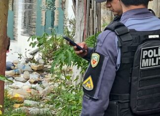 Homem é achado morto em igarapé tomado por lixo no bairro da Glória