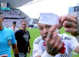 “Bizarra”: imprensa internacional repercute confusão com Neymar em derrota do Santos