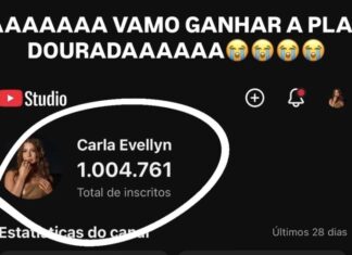 Carla Evelyn, influenciadora de Manaus alcança 1 milhão no YouTube