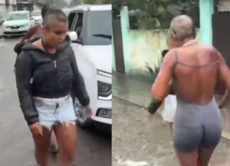 VÍDEO: Acusadas de extorsão, tribunal do tráfico condena duas jovens e usa punição como ‘recado’ aos moradores
