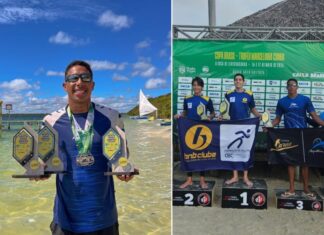 Amazonense Pedro Marinho conquista três pratas na Copa do Brasil de Águas Abertas