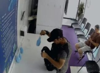 Homem é flagrado furtando produtos de lavanderia 24h no Japiim