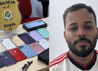 Operação prende suspeito de aplicar golpes para desbloquear celulares roubados em Manaus