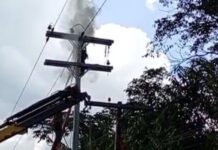 Homem fica gravemente ferido após sofrer descarga elétrica em Presidente Figueiredo no Amazonas