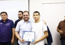 Governador Roberto Cidade inaugura oitava escola do Cetam em Manaus e lança edital para cursos presenciais na unidade
