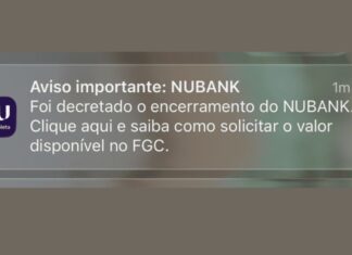 Falha operacional faz Nubank disparar alerta falso sobre liquidação extrajudicial