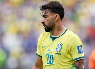 Lucas Paquetá sofre lesão na coxa e está fora das oitavas de final da Copa do Mundo