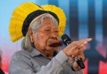 Cacique Raoni é internado novamente em estado grave na UTI