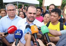 Governador Roberto Cidade inaugura mais uma ponte do Programa Estadual de Construção de Pontes, para integração viária de Manaus