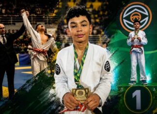 Amazonense de 13 anos conquista ouro no Brasileiro Kids de Jiu-Jitsu após trajetória de superação