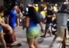 Mesmo com vitória do Brasil, grupo entra em briga generalizada em posto de gasolina em Coari