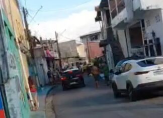 Homem é executado a tiros logo após jogo do Brasil e com camisa da Seleção em Manaus