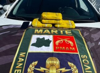 Homem é preso com 4 quilos de pasta base de cocaína após fuga e perseguição policial