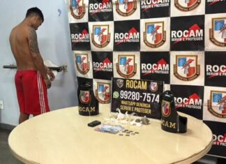 Homem é detido com drogas e alega que apenas guardava material de outro suspeito