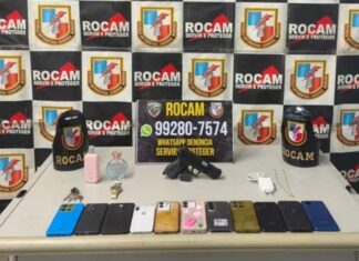 Foragido por tráfico e roubo é preso com comparsa suspeito de assaltos em Manaus