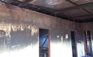Incêndio atinge casa e deixa três pessoas intoxicadas pela fumaça no Santo Antônio em Manaus