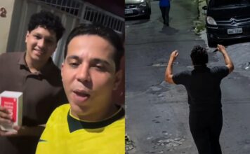 Jovem que implorou para não ter celular levado por assaltantes ganha aparelho novo após campanha solidária em Manaus
