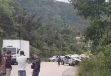 Acidente entre caminhonete e caminhão causa lentidão na AM-010 no Amazonas