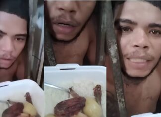 VÍDEO: Detento denuncia condições de presídio: ‘Estão comendo o frango e deixando só o osso’