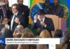 Lula faz gesto com dedo do meio e solta palavrão durante discurso: “Aqui pra eles”