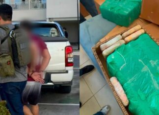 Trio é preso com caixas de drogas ao deixar condomínio de luxo na Ponta Negra