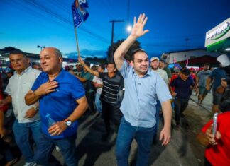Em Novo Airão, Roberto Cidade anuncia aumento do Auxílio Estadual para R$ 250 já a partir de 2027