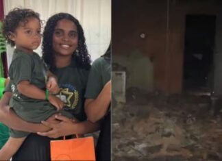 Grávida de 23 anos e filho de 4 anos são encontrados carbonizados dentro de casa