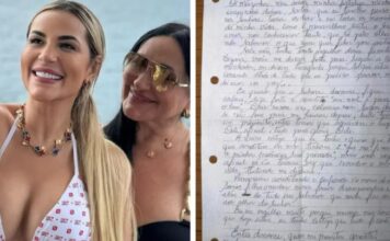 “Esse mal é para o bem”, escreve Deolane em carta divulgada pela mãe