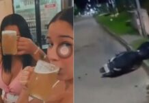 Em Itapiranga, jovem morre em acidente de moto horas após publicar vídeo consumindo chope