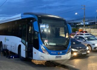 Trio é preso por suspeita de praticar cerca de 20 assaltos a ônibus em Manaus