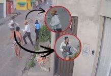 Dupla armada rende duas mulheres e rouba celulares em rua de Manaus; vídeo