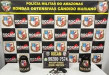 Adolescente envolvido em arrastão é apreendido com arma e celulares em Manaus