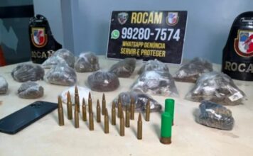 Suspeito tenta fingir ser cliente de lanchonete, mas acaba preso pela Rocam em Manaus