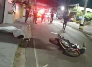 Motociclista morre após forte colisão contra muro na Avenida Maceió em Manaus