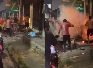 Incêndio destrói móveis e equipamentos de estabelecimento no Jorge Teixeira em Manaus
