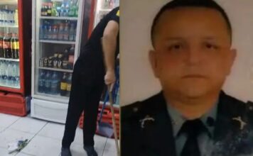 Vídeo mostra sargento da PM destruindo conveniência após suposta discussão com funcionário em Manaus