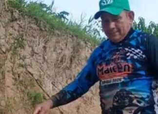 Família busca por homem desaparecido após ser arrastado para dentro do rio em Manaus