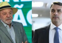 Lula lidera no 1º turno, mas Flávio Bolsonaro aparece à frente no 2º turno no Amazonas