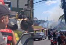 Incêndio atinge casa e assusta moradores na Zona Leste de Manaus