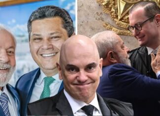 Jantar na casa de Alexandre de Moraes reúne Lula, Alcolumbre e Zanin