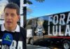 PT aciona TRE contra ônibus de deputado bolsonarista com “Fora, Lula”