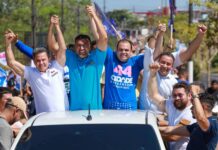 Em Manacapuru, Roberto Cidade mobiliza mais de quatro mil apoiadores na manhã do primeiro dia de campanha