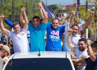 Em Manacapuru, Roberto Cidade mobiliza mais de quatro mil apoiadores na manhã do primeiro dia de campanha
