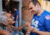 Roberto Cidade leva campanha às ruas do São José ao lado de Marcos Rotta
