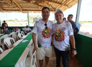 Adjuto Afonso participa da Festa do Sol e estreita articulação política em Lábrea