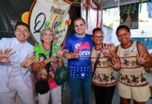 Na Praça 14, Roberto Cidade apresenta propostas e reforça compromisso com a segurança pública