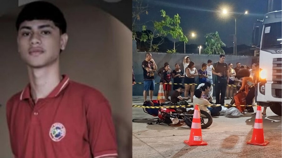 Garoto de 17 anos é vítima de ac1dente f4t4l com caminhão em Manaus; saiba quem era Garoto de 17 anos é vítima de ac1dente f4t4l com caminhão em Manaus; saiba quem era