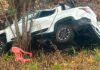 Colisão entre dois carros deixa quatro pessoas feridas na BR-174